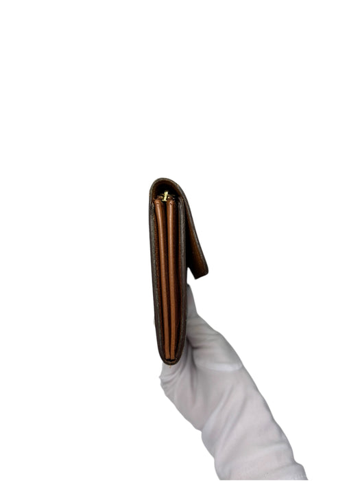 Louis Vuitton Long Wallet Monigram Pochette Porto Monnaie Credit