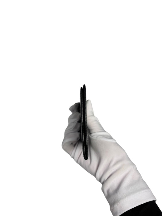 Louis Vuitton Epi Leather Port 2 Vertical Card Case Noir Black (card holder)