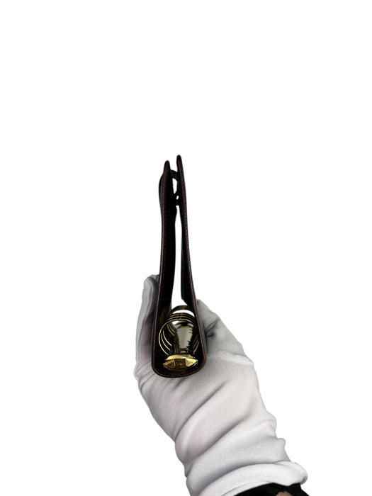 Louis Vuitton Taiga Leather Ring Agenda Cover MM (burgundy)