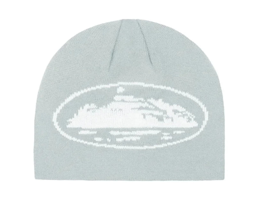 Corteiz Alcatraz Skully Grey