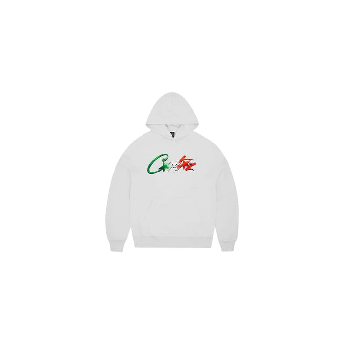 Corteiz Allstarz Italia Hoodie White