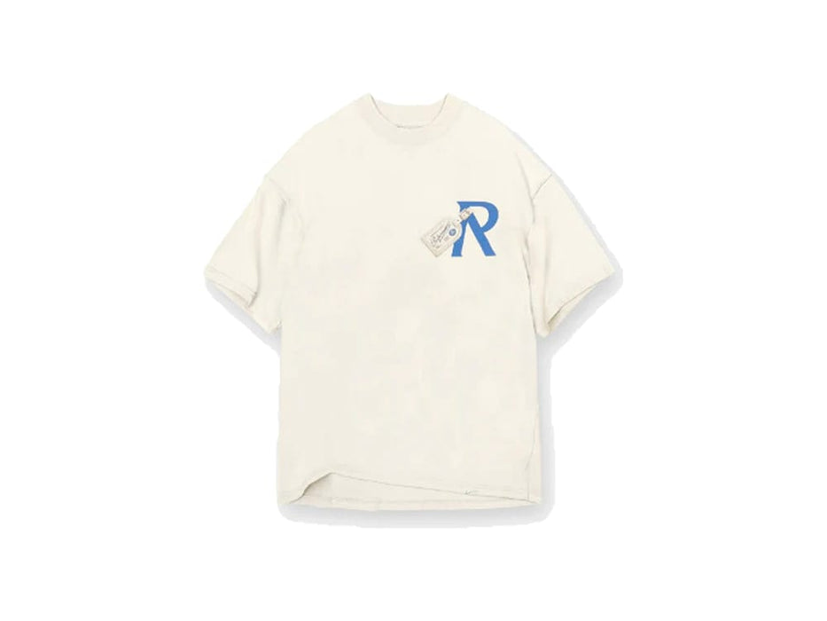 Represent Lugage Tag T-Shirt Antique White