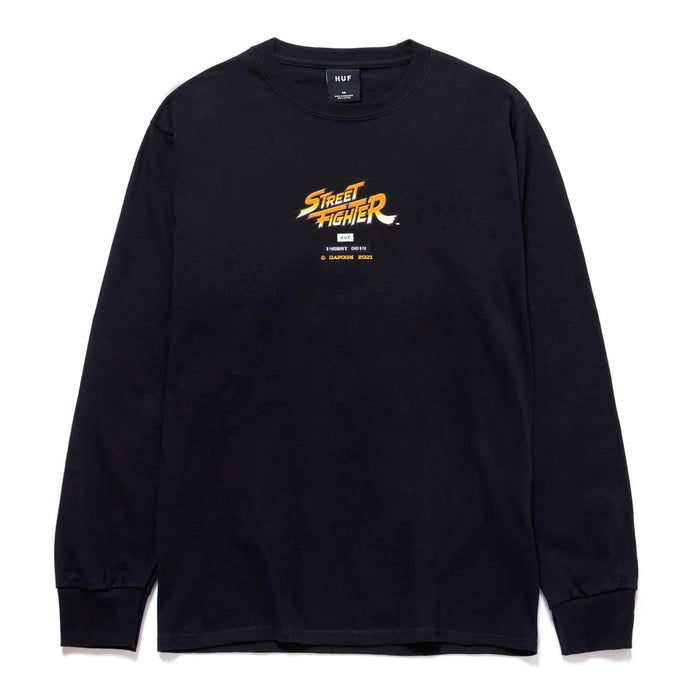 HUF Ending Longsleeve Tee Black