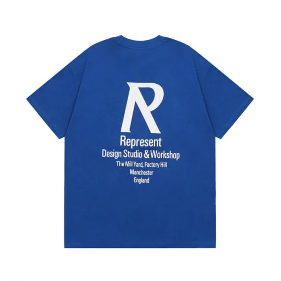 Represent Design Studios Cobalt Blue T-Shirt