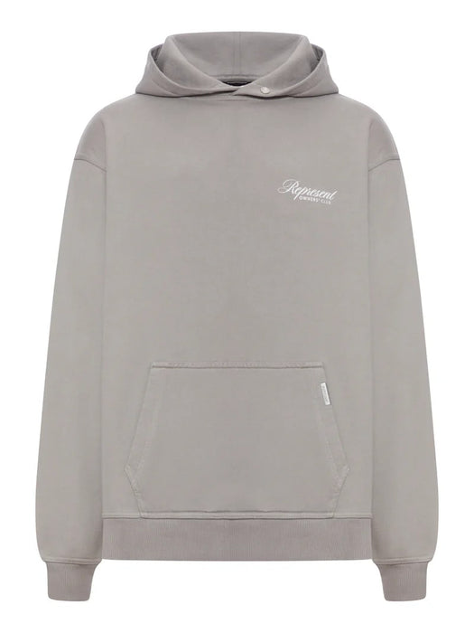 Represent Owners Club Script Hoodie Slate