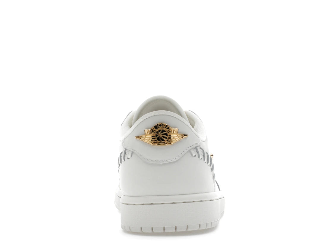 Jordan 1 Low Method of Make Sail Metallic Gold (Women's)