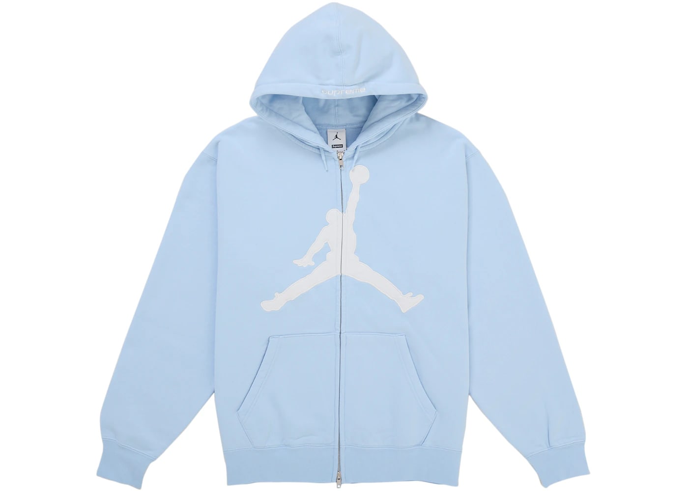 Supreme Jordan Hooded Sweatshirt (SS26) Light Blue