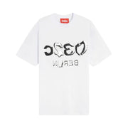 032C Metallic Selfie Glitch Tee 'White'