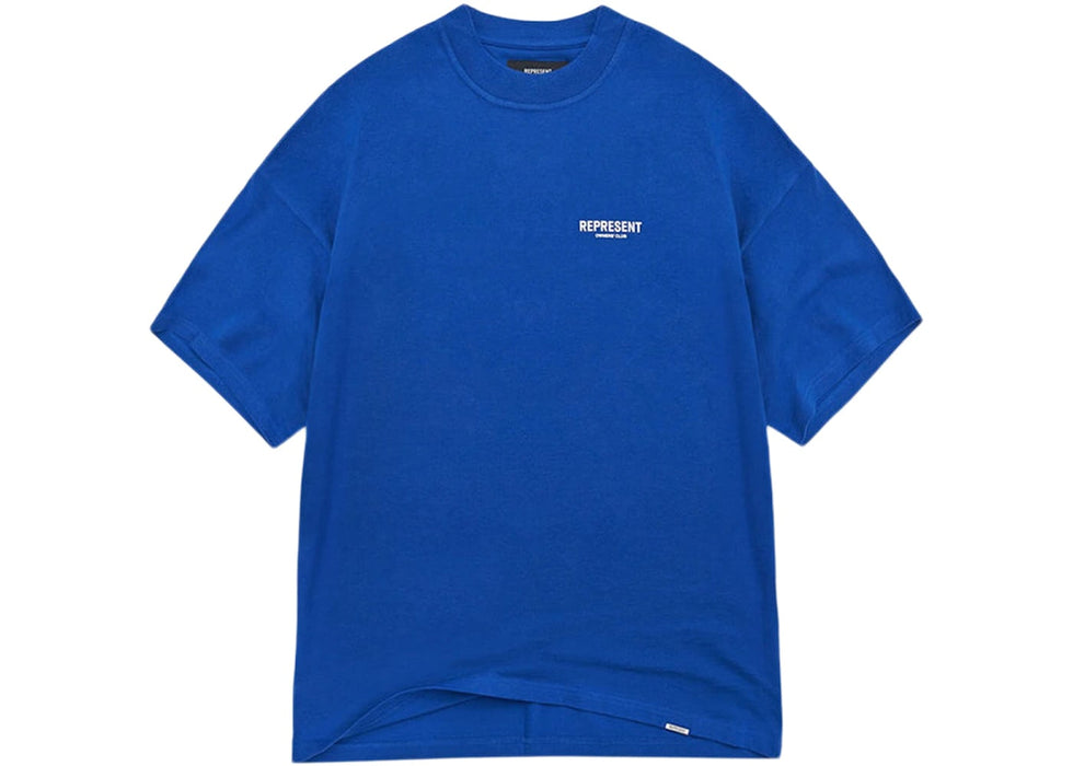 Represent Owner's Club T-Shirt Cobalt Blue/White