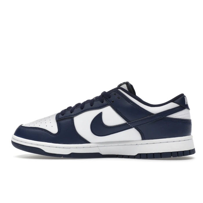 Nike Dunk Low White Midnight Navy