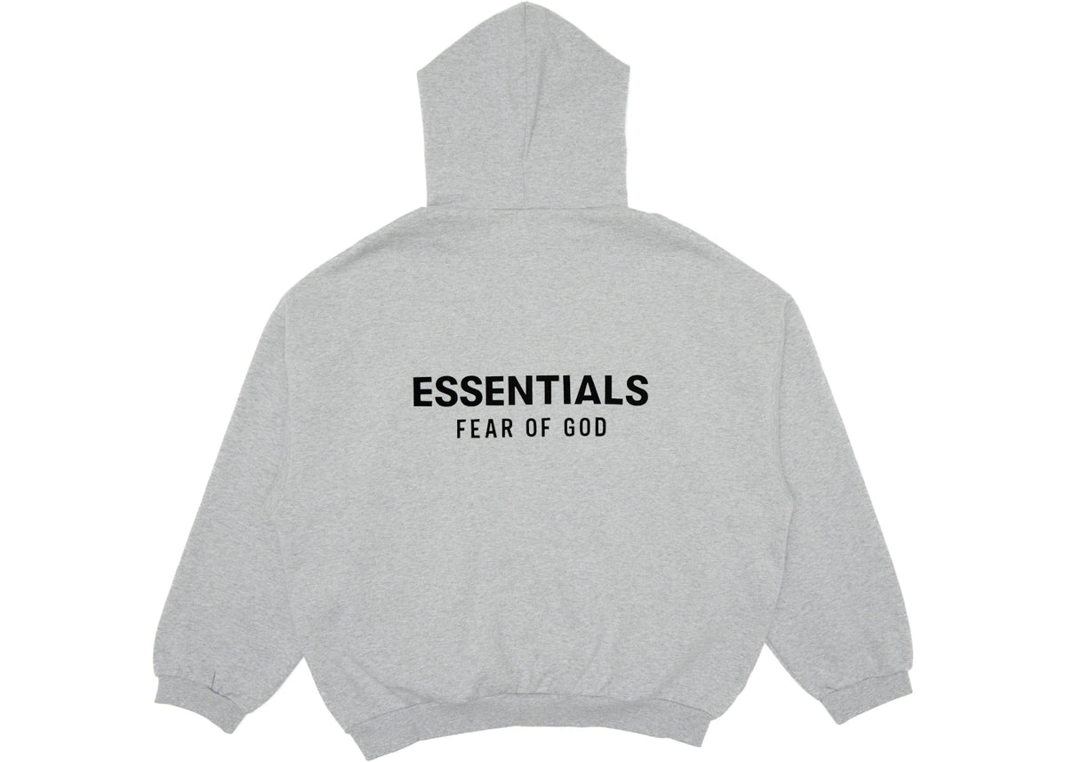 Fear of God Essentials Fleece Hoodie Light Heather Gray