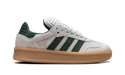 adidas Samba XLG Putty Grey Collegiate Green