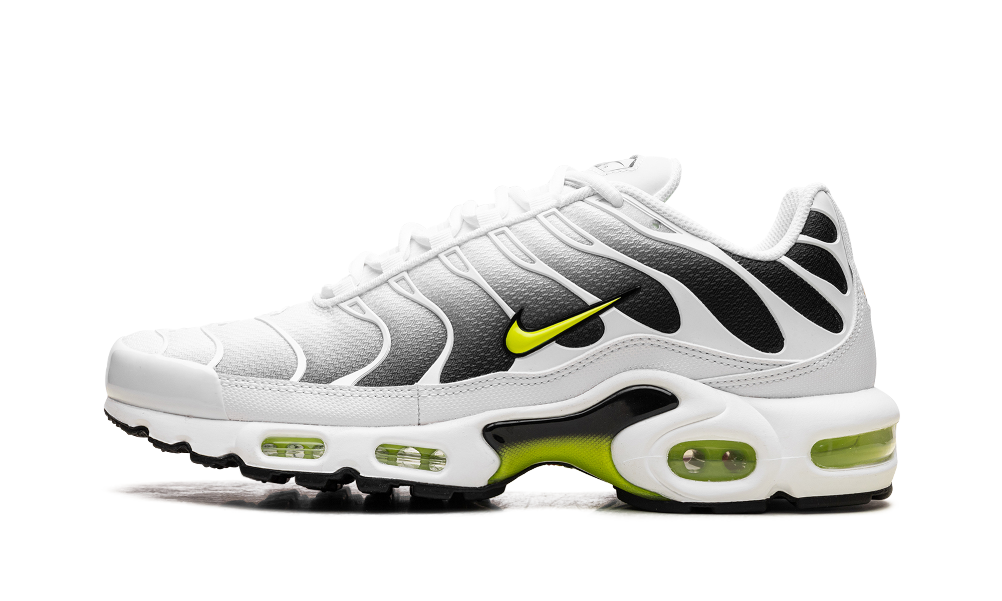 Nike Air Max Plus White Black Volt