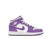 Jordan 1 Mid Purple Venom (GS)