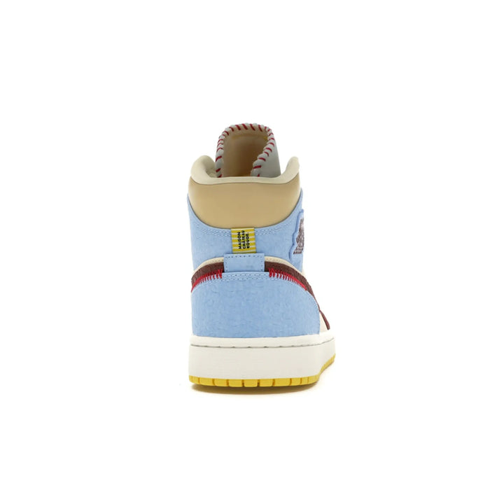 Jordan 1 Mid SE Fearless Maison Chateau Rouge