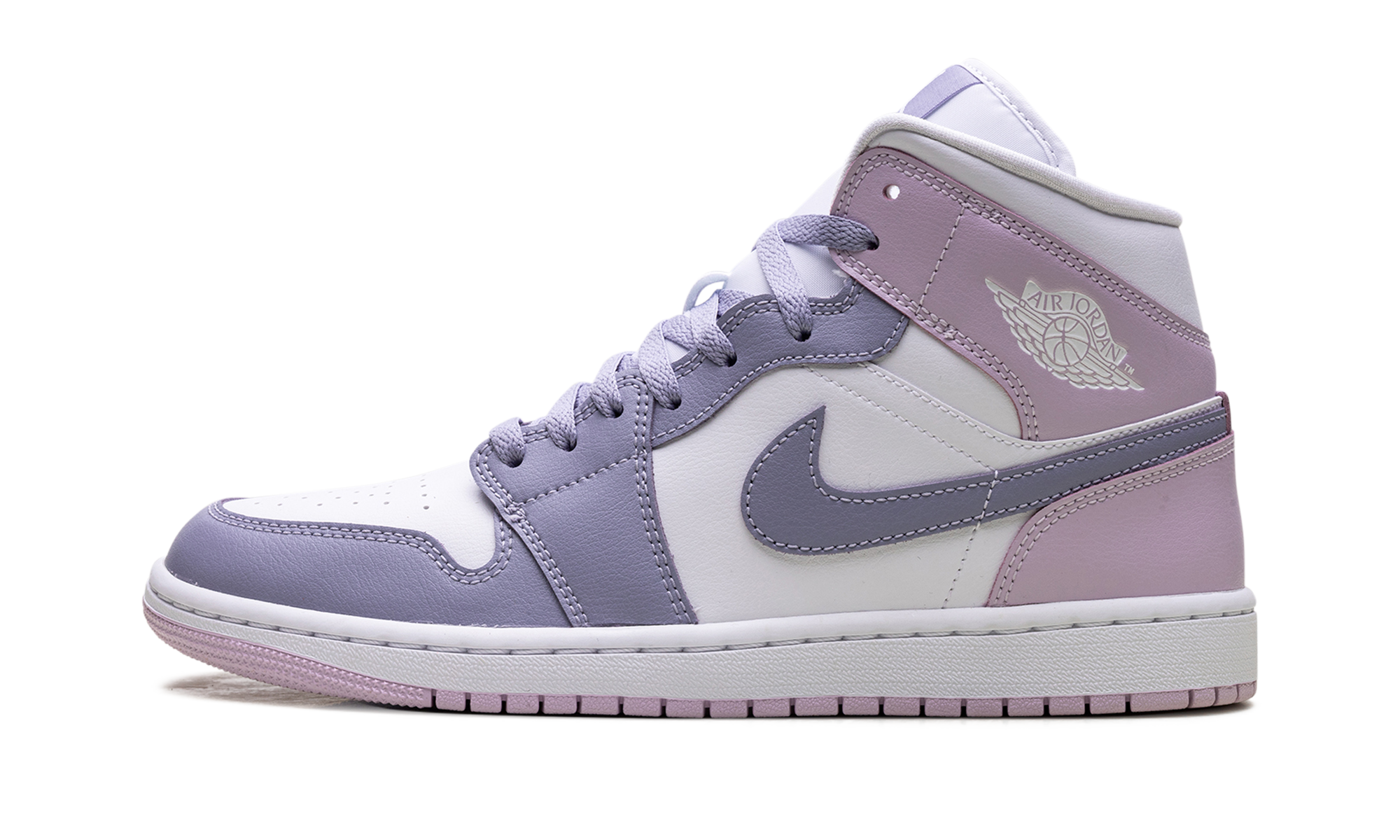 Jordan 1 Mid Indigo Haze Doll White (Women's)