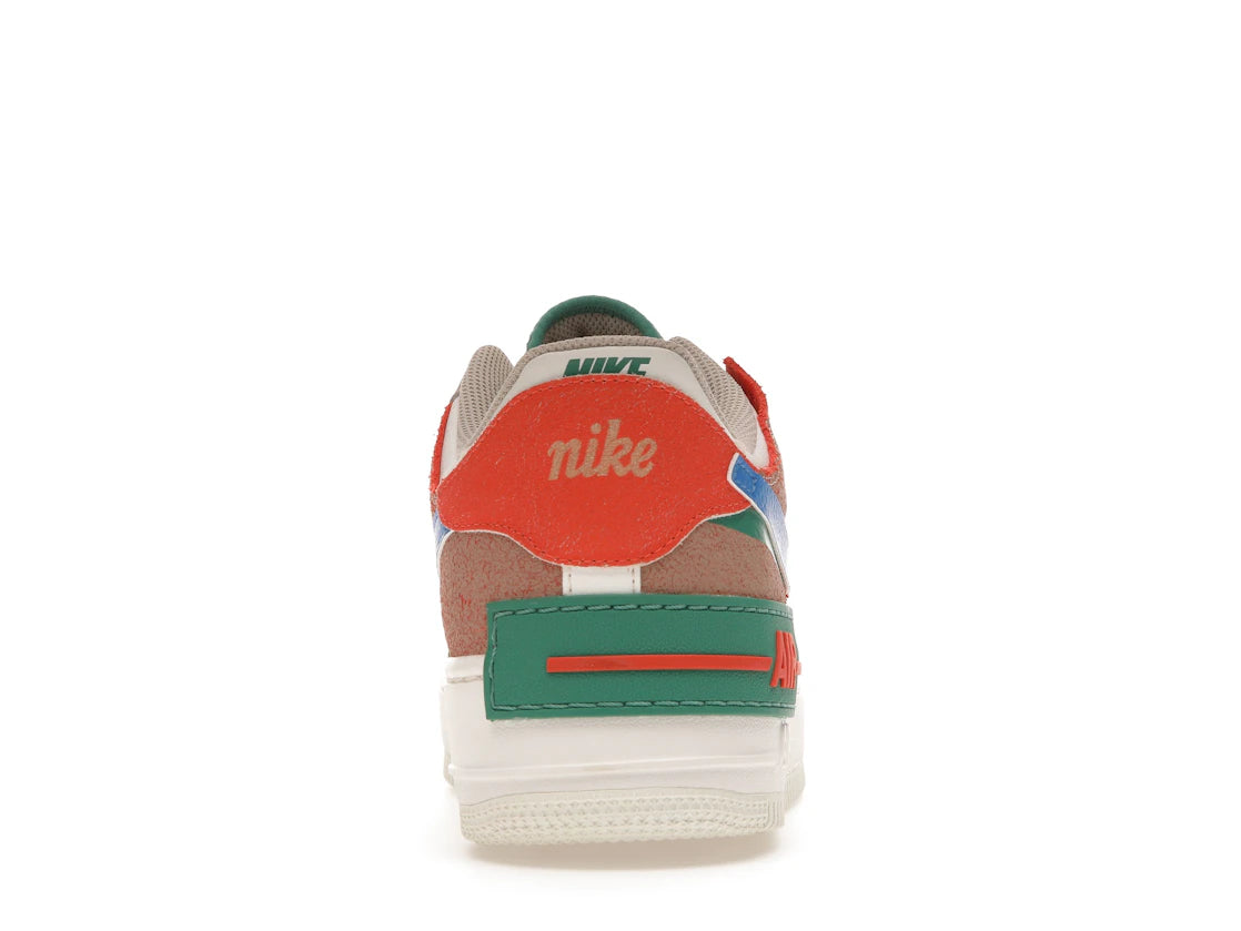 Nike Air Force 1 Low Shadow Sail Signal Blue Green (Women's)