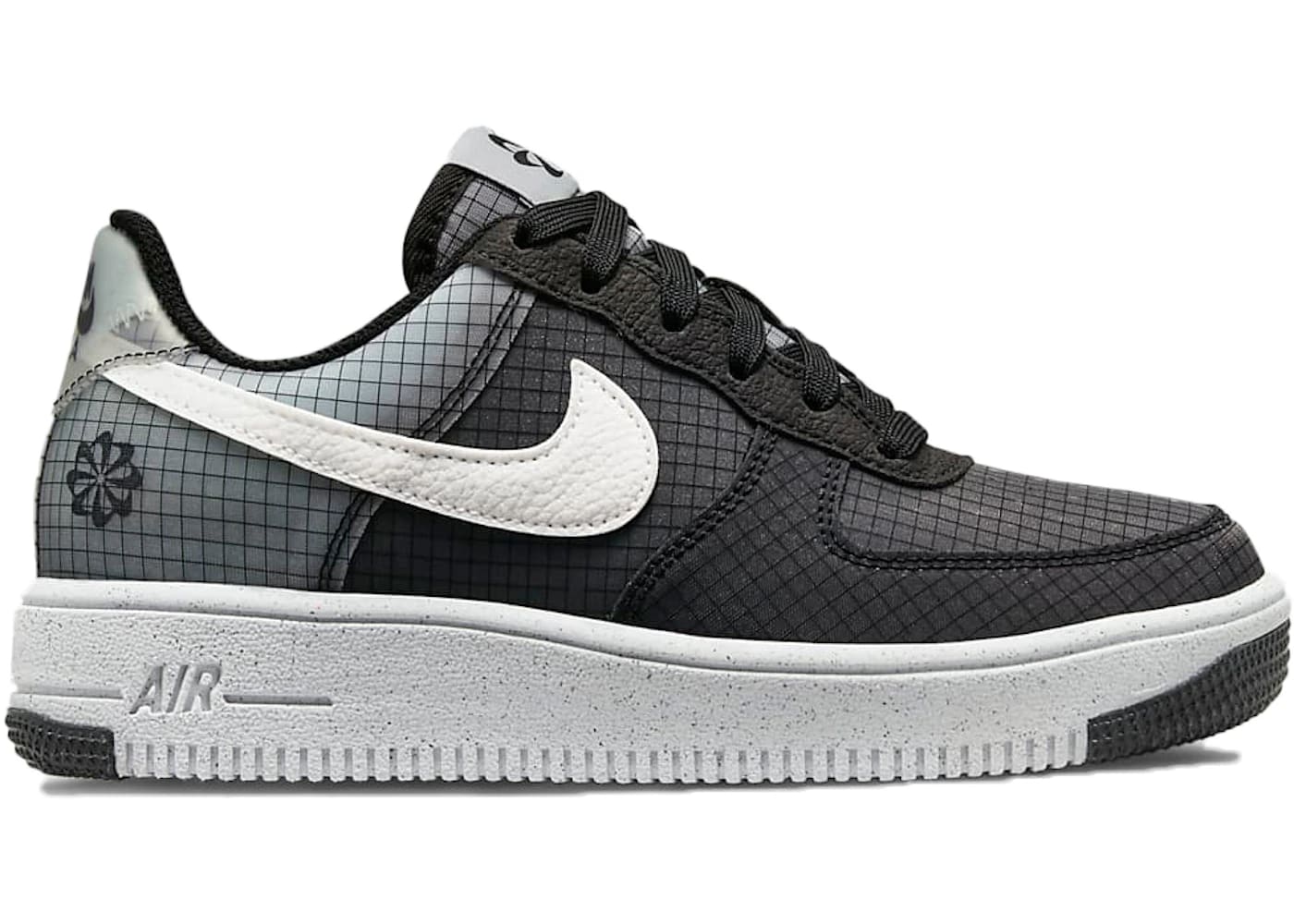 Nike Air Force 1 Low Crater Black Grey (GS)