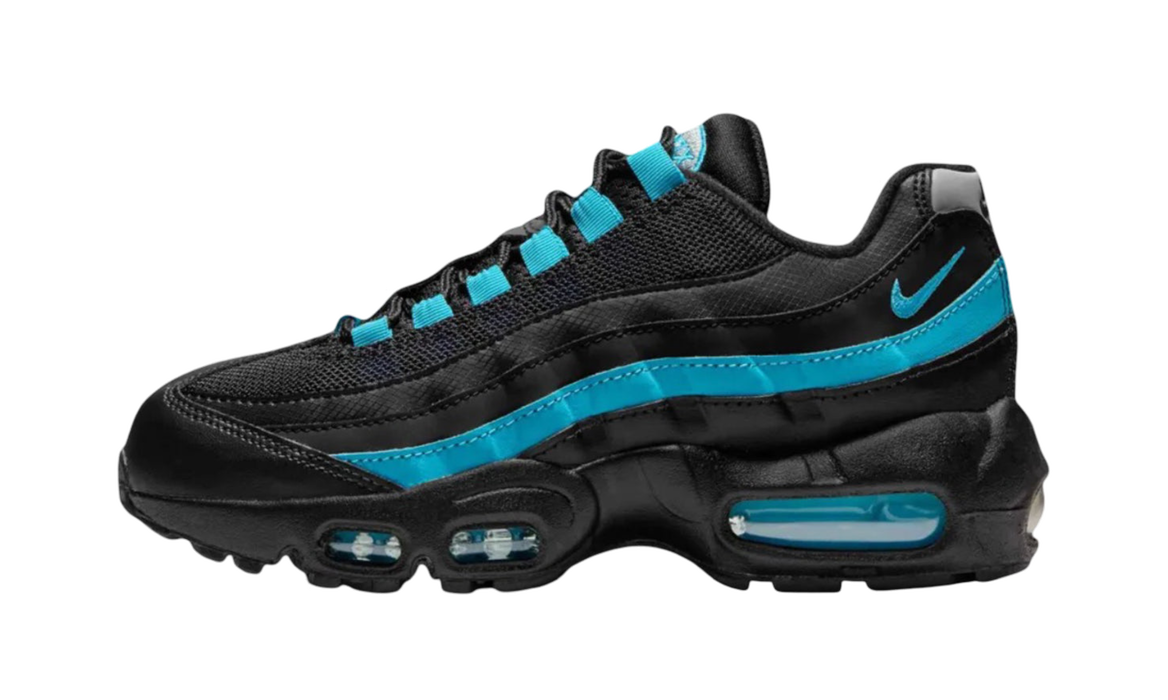 Nike Air Max 95 Recraft Black Pearl Grey Baltic Blue (GS)