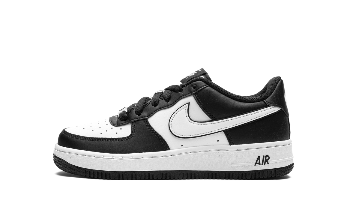 Nike Air Force 1 Low LV8 2 White Swoosh Panda (GS)