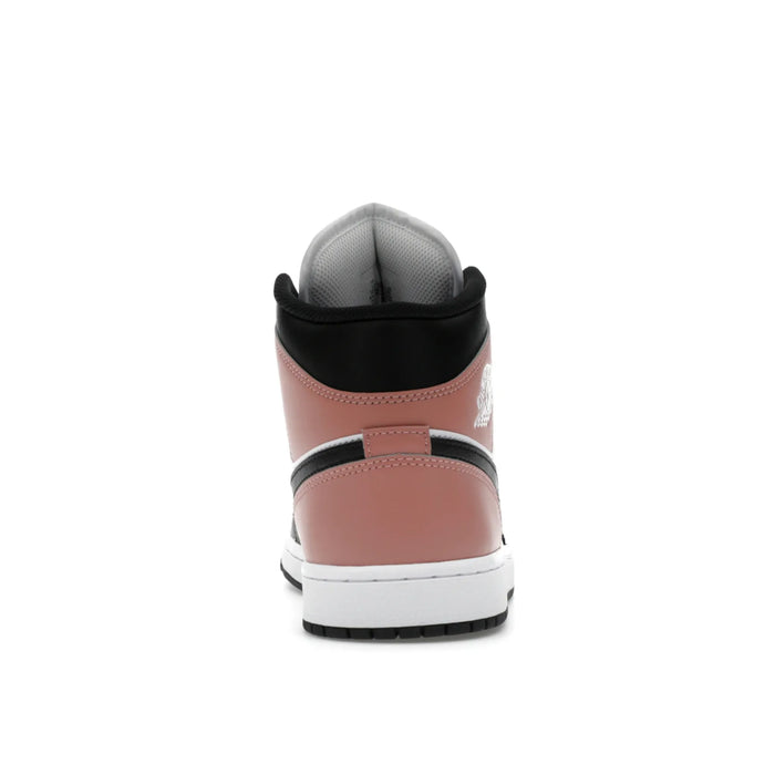 Jordan 1 Mid White Rust Pink Black
