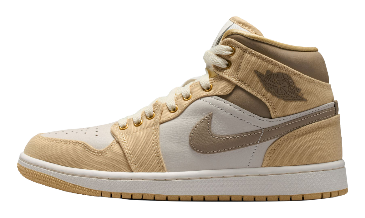 Jordan 1 Mid Khaki Sesame (Women's)