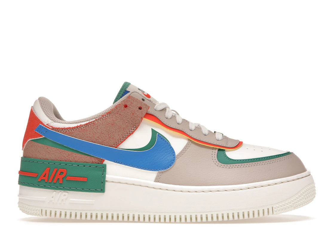 Nike Air Force 1 Low Shadow Sail Signal Blue Green (Women's)