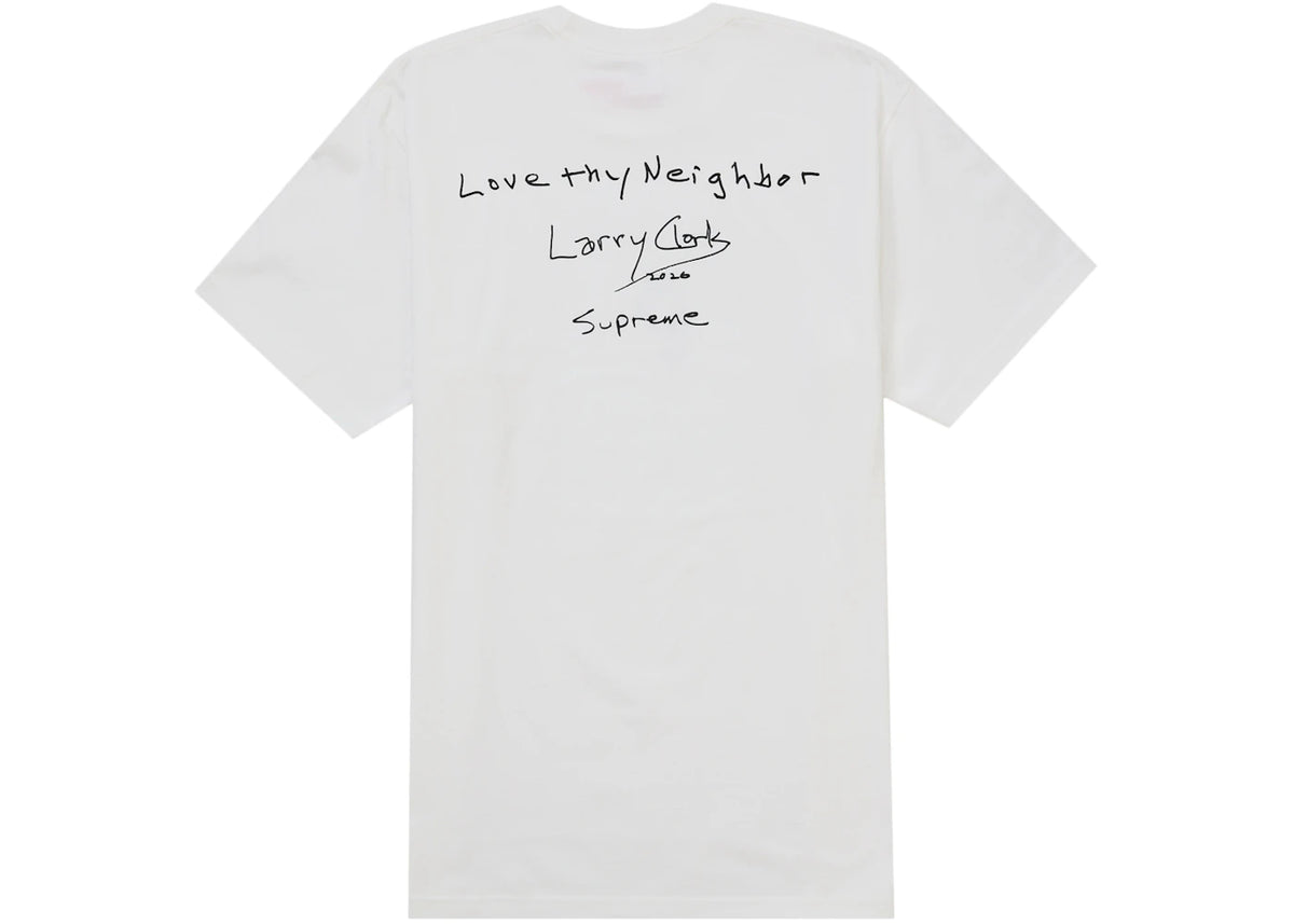 Supreme Larry Clark Neighbor Tee White