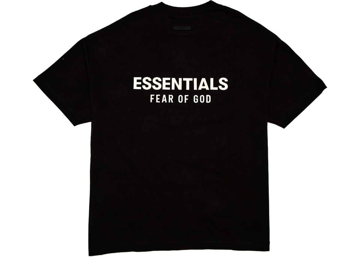 Fear of God Essentials Jersey Crewneck T-Shirt Black