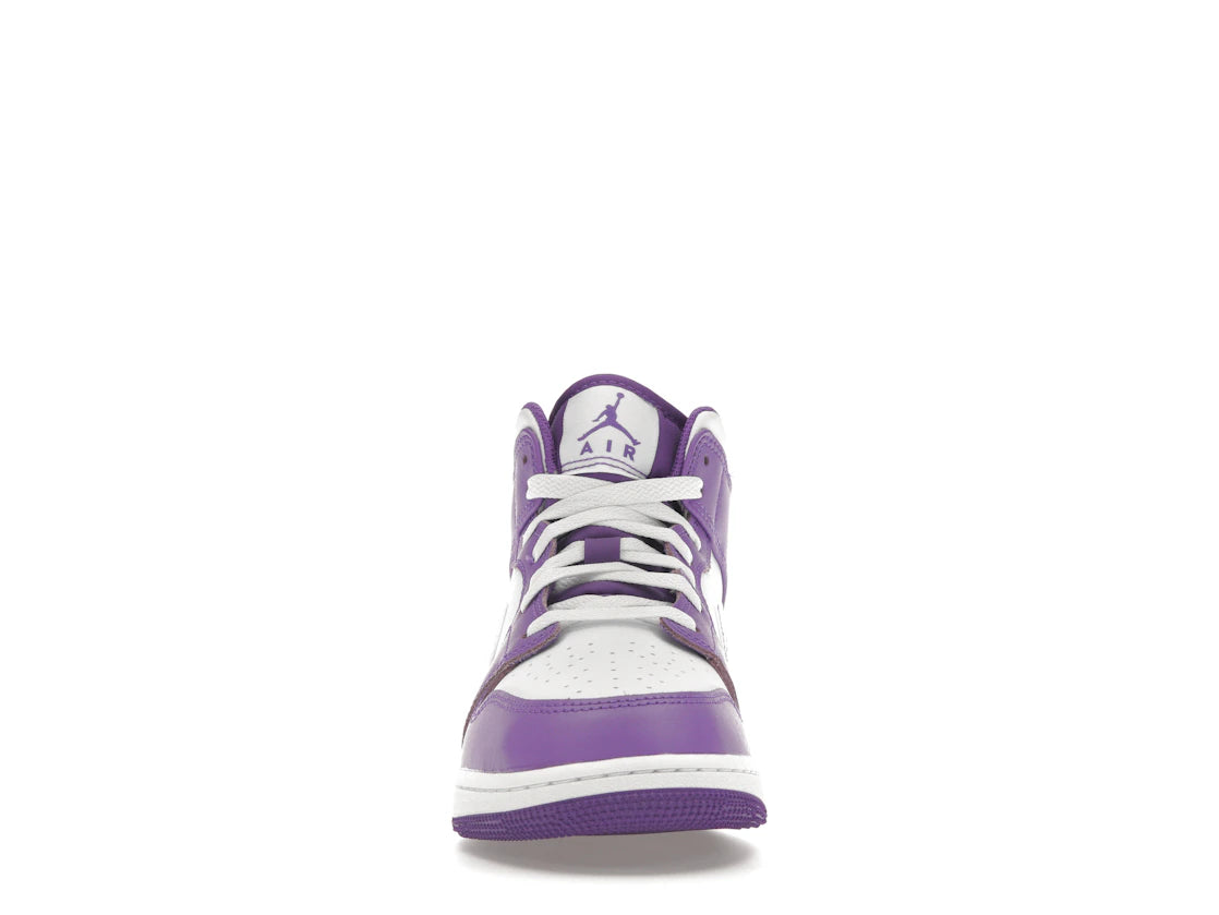 Jordan 1 Mid Purple Venom (GS)