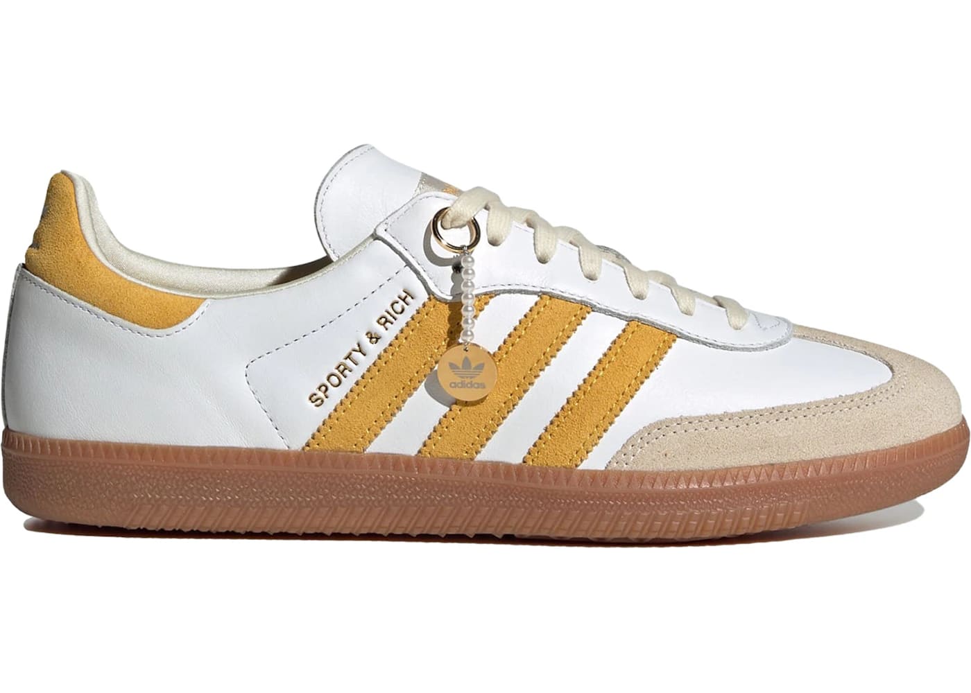 adidas Samba Sporty & Rich White Bold Gold