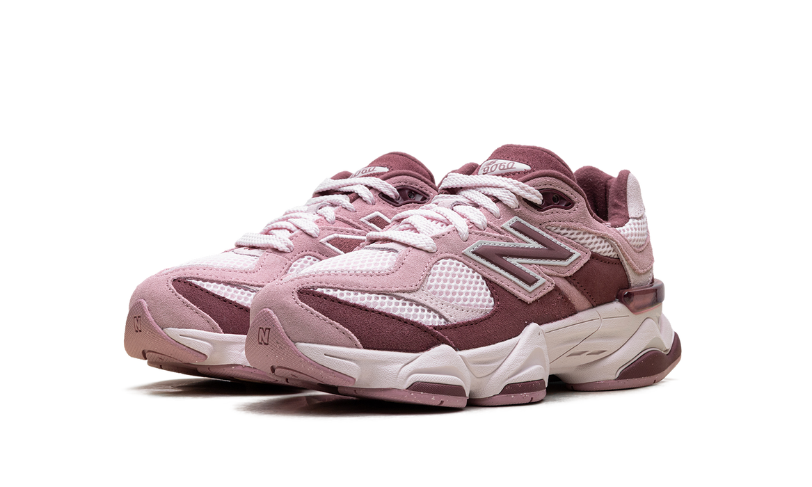 New Balance 9060 Pink Granite Washed Burgundy (GS)