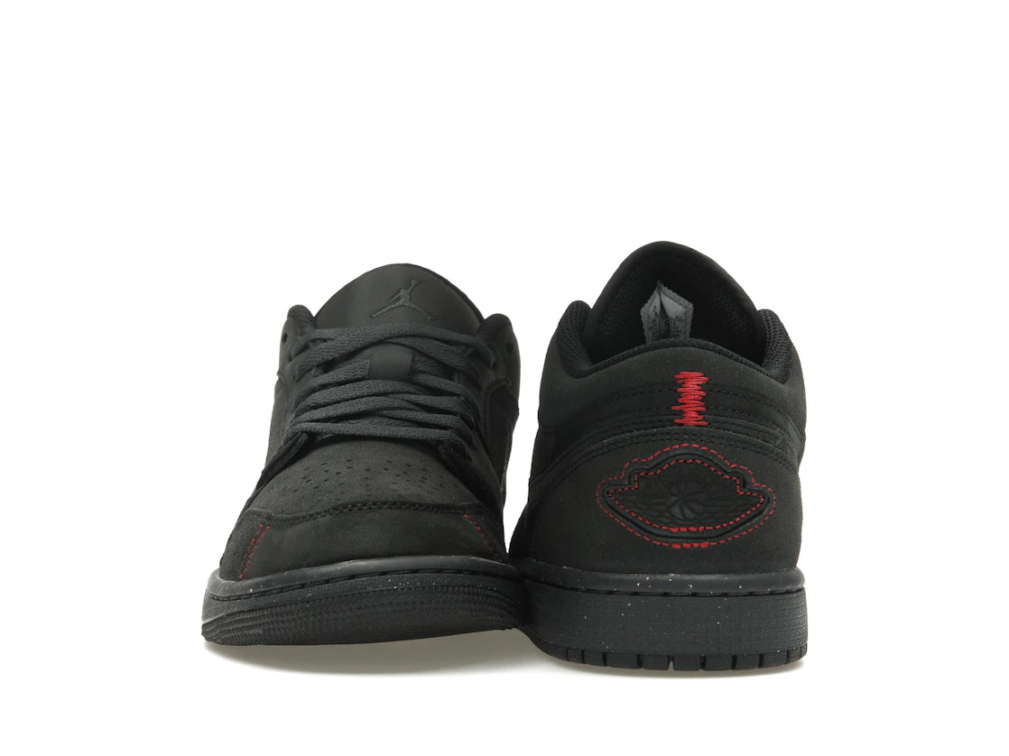 Jordan 1 Low SE Craft Dark Smoke Grey Varsity Red