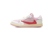 Jordan 1 Retro Low OG SP Travis Scott Sail Tropical Pink