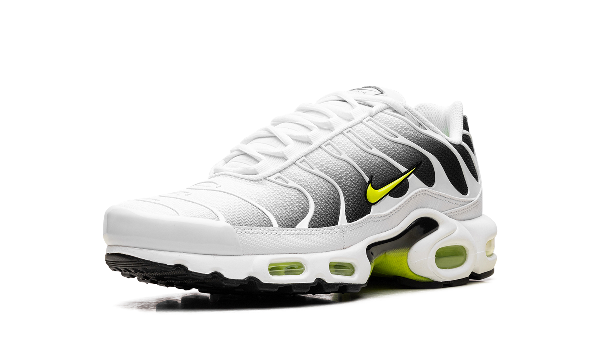 Nike Air Max Plus White Black Volt