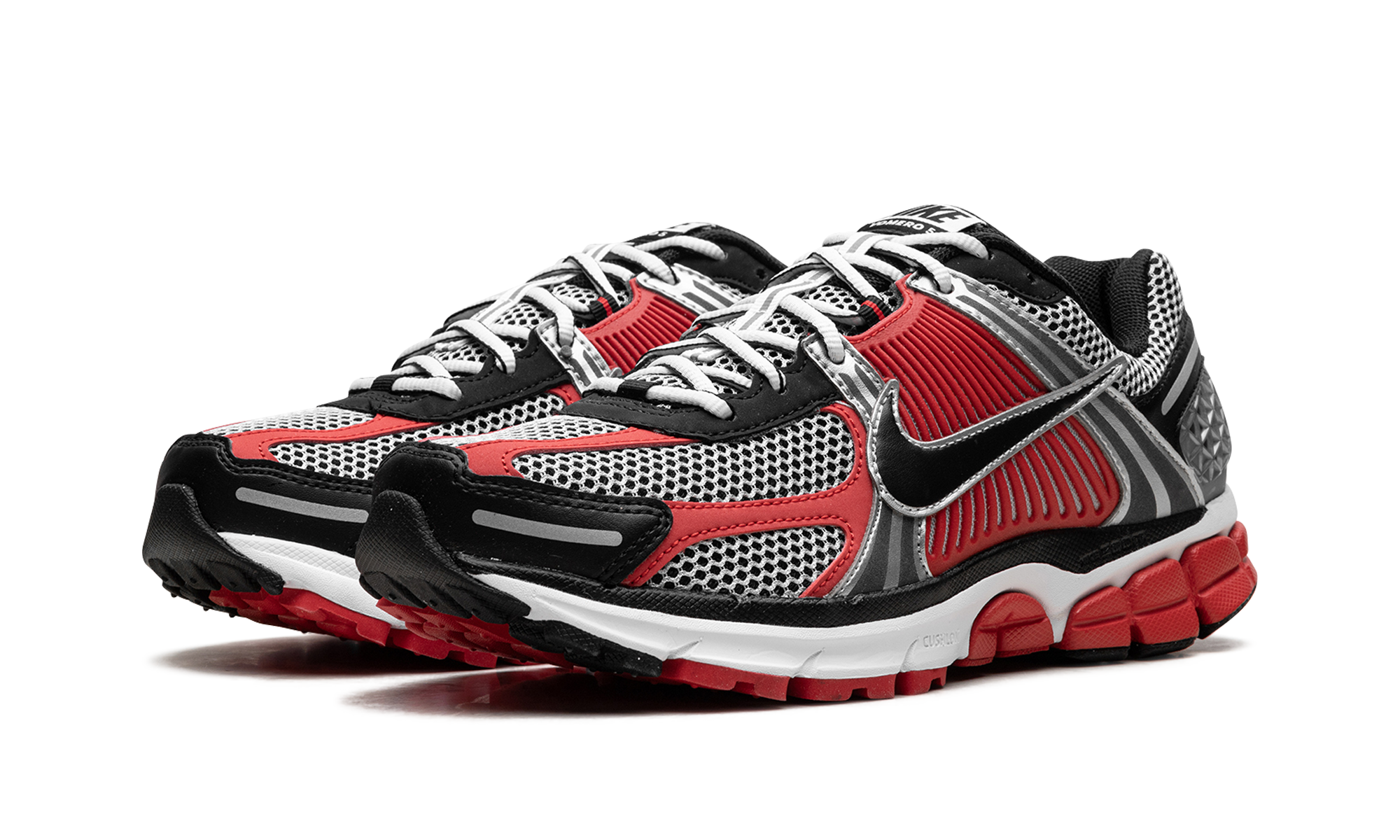 Nike Zoom Vomero 5 Metallic Silver University Red