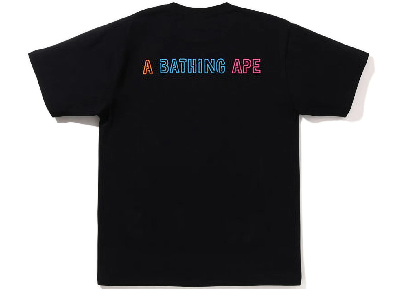 BAPE Halloween Neon Mexican Skull Tee Black