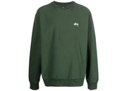 Stussy Stock Logo Crew Forest