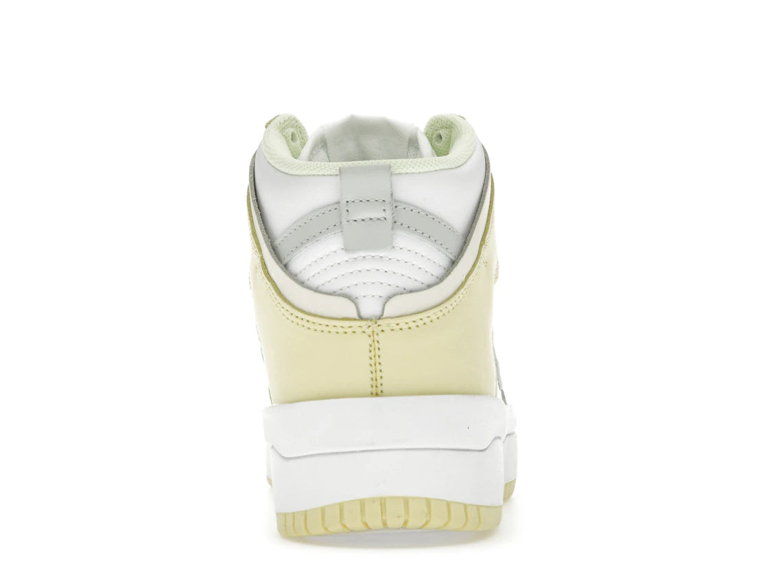 Nike Dunk High Up Light Lemon Yellow (Women's)