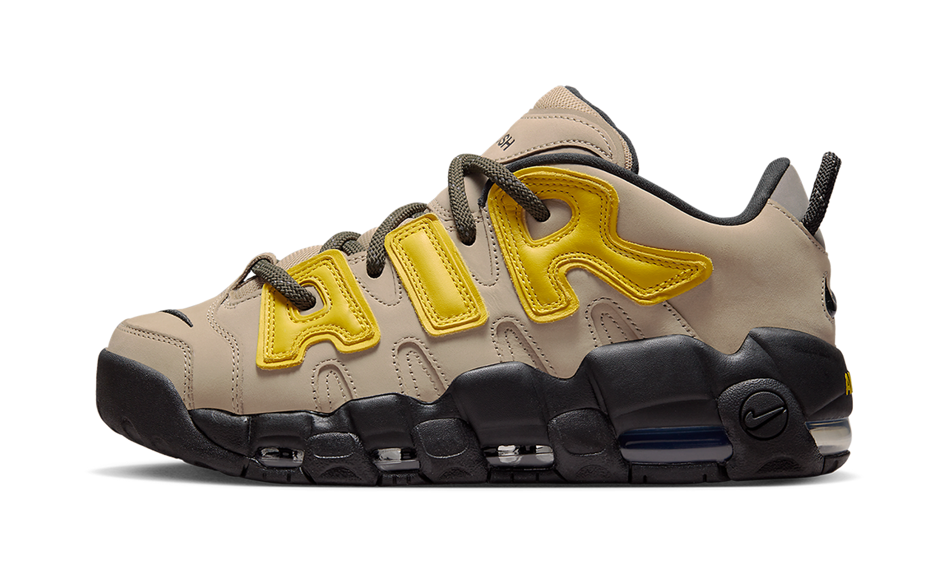 Nike Air More Uptempo Low AMBUSH Vivid Sulfur Limestone