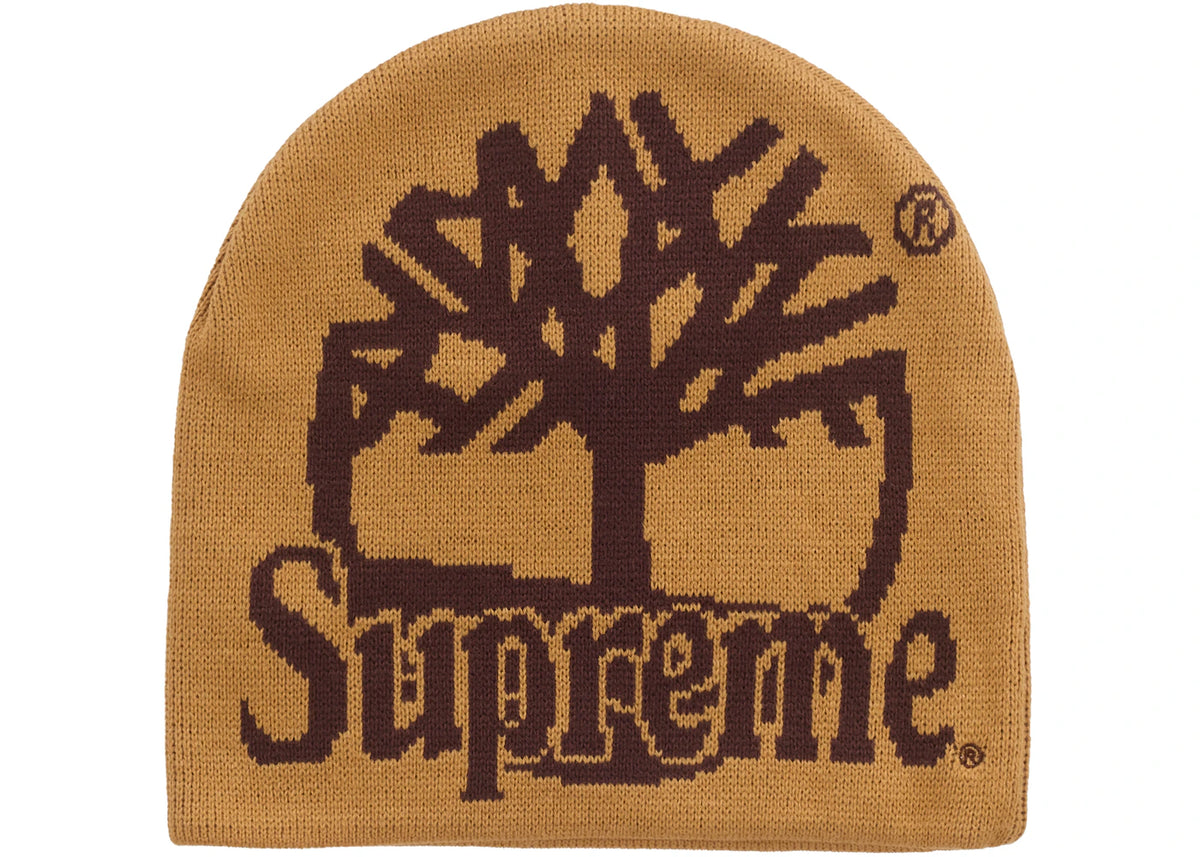 Supreme Timberland Beanie (FW26) Brown