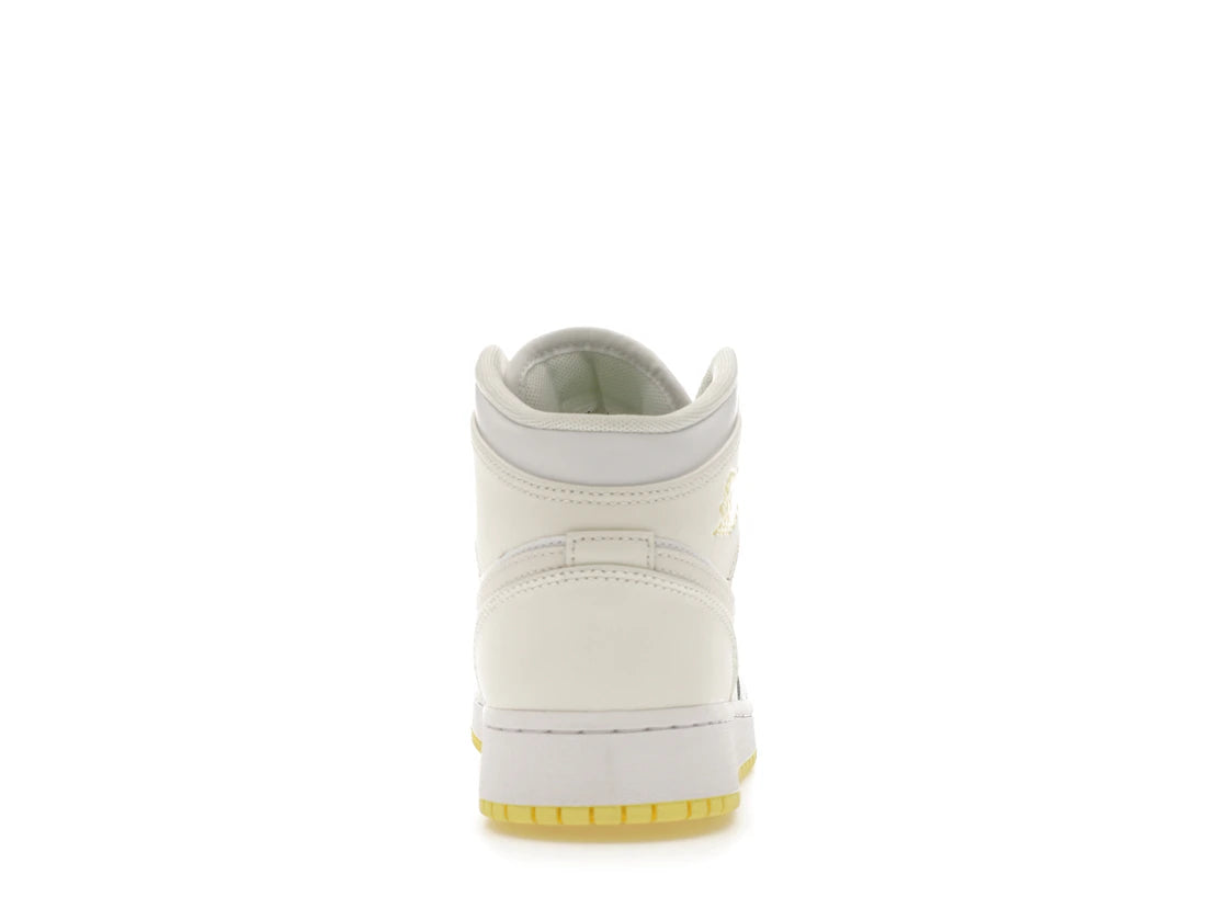 Jordan 1 Mid Sail Light Laser Orange (GS)