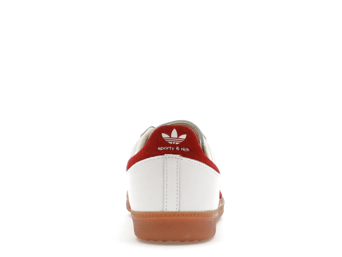 adidas Samba Sporty & Rich White Collegiate Burgundy