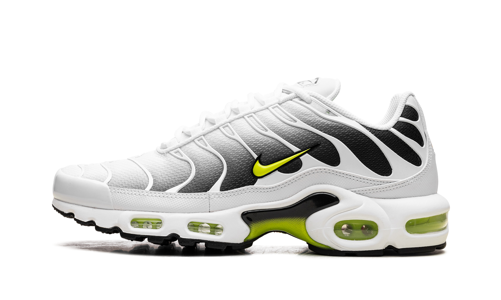 Nike Air Max Plus White Black Volt