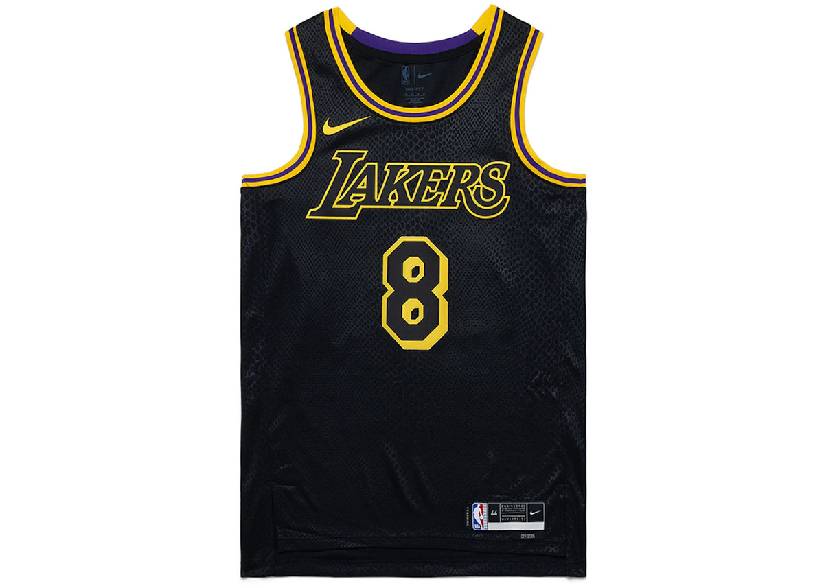 Nike Kobe Mamba Mentality Los Angeles Lakers City Edition Swingman Jersey (FW23) Black