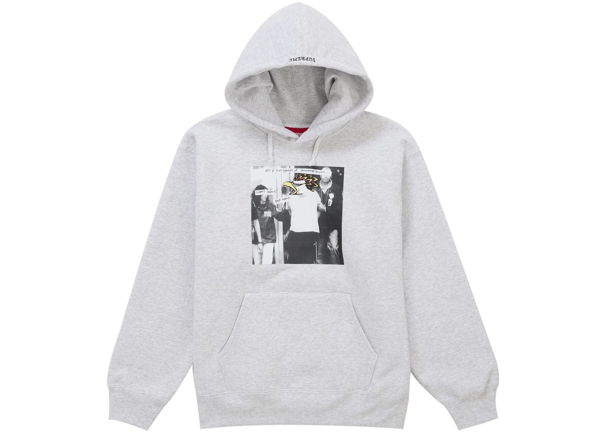 Supreme ANTIHERO Hooded Sweatshirt (FW25) Ash Grey