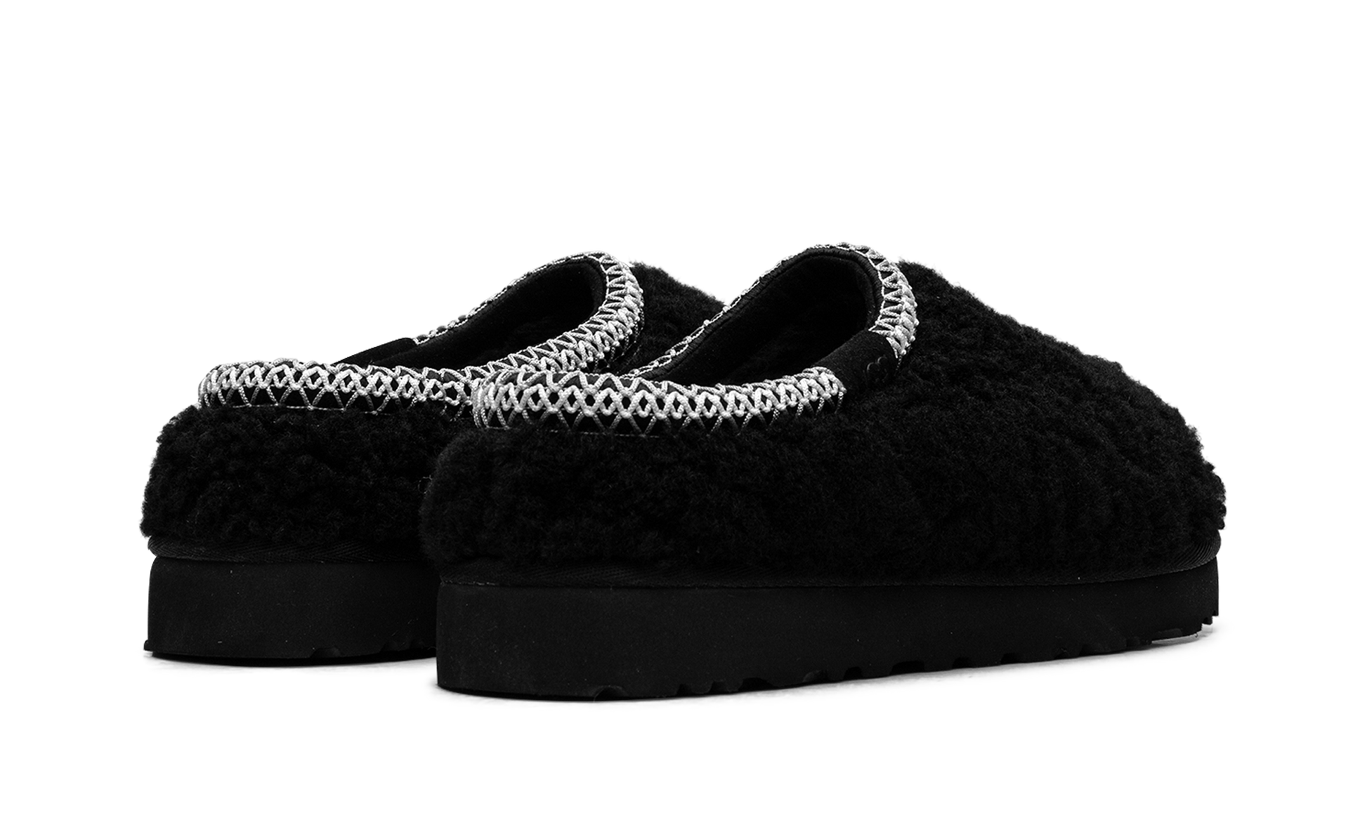UGG Tasman Maxi Curly Slipper Black (Women's)