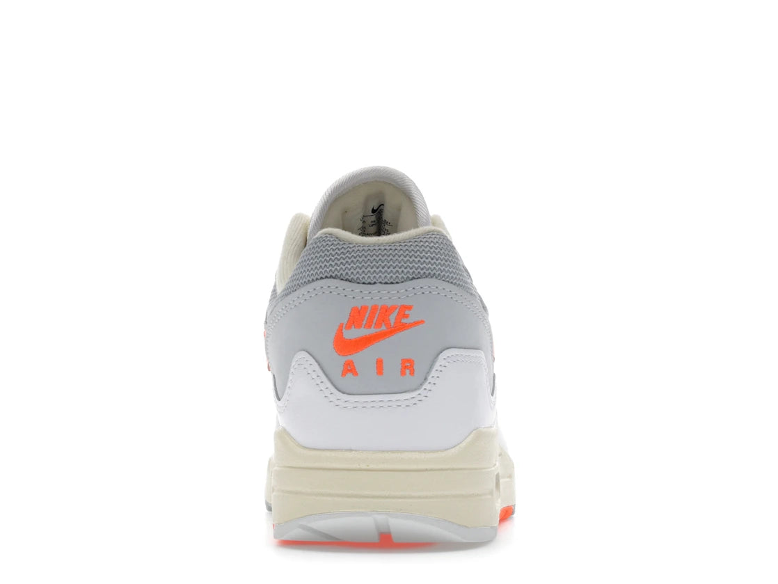Nike Air Max 1 Patta Waves White Hyper Crimson (With Bracelet)