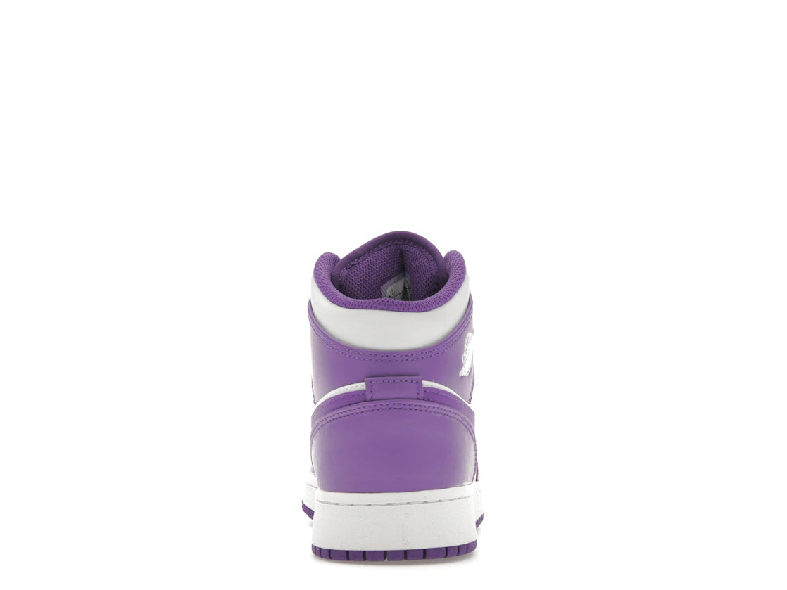 Jordan 1 Mid Purple Venom (GS)