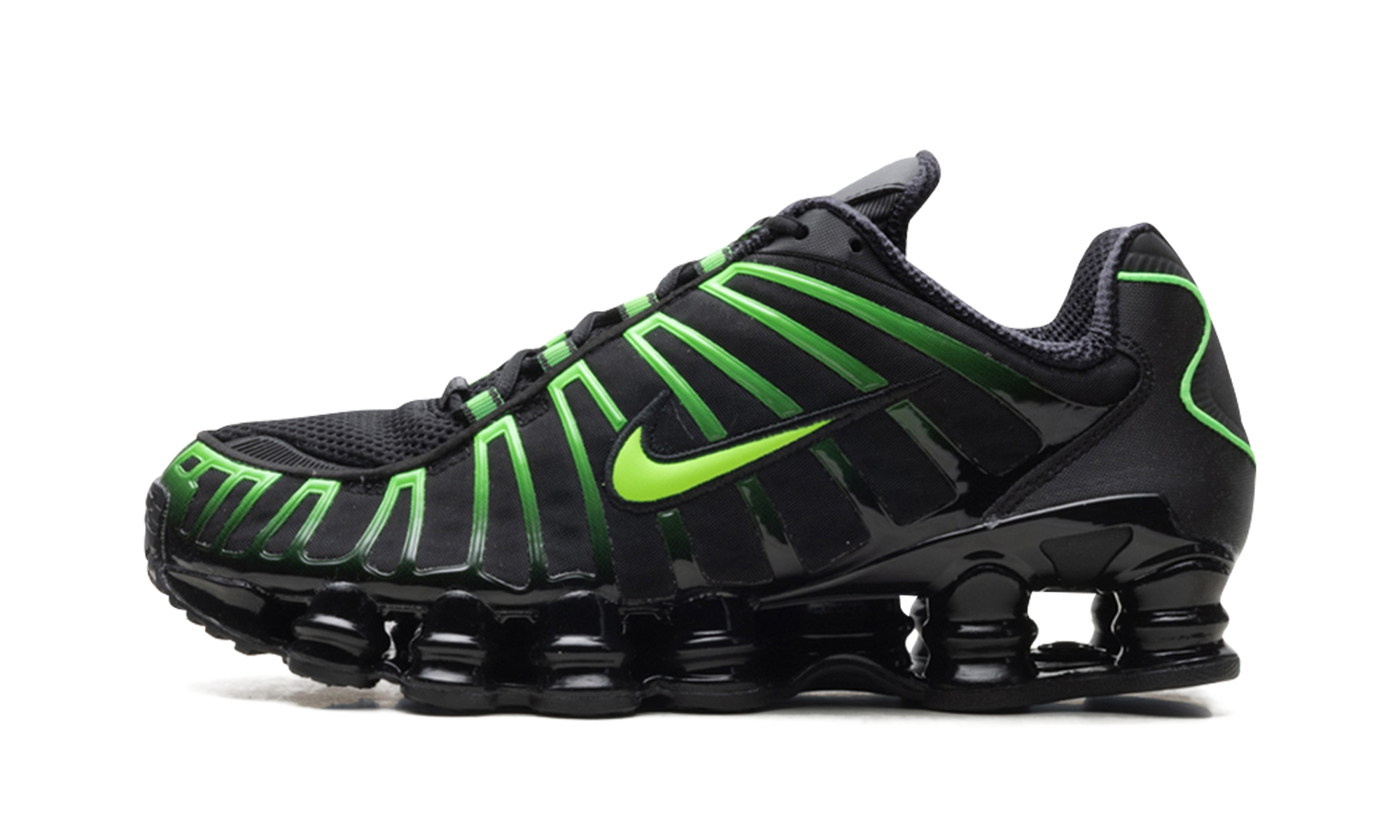 Nike Shox TL Black Green Strike